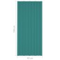 vidaXL Dachpaneele 36 Stk. Verzinkter Stahl Grün 100x45 cm vidaXL Dachpaneele 36 Stk. Verzinkter Stahl Grün 100x45 cm