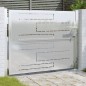 vidaXL Gartentor 100x75 cm Edelstahl vidaXL Gartentor 100x75 cm Edelstahl