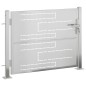 vidaXL Gartentor 100x75 cm Edelstahl vidaXL Gartentor 100x75 cm Edelstahl