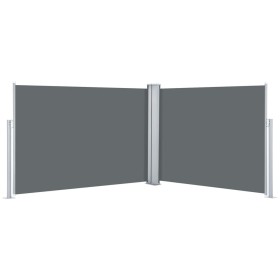 vidaXL Ausziehbare Seitenmarkise Anthrazit 120 x 1000 cm