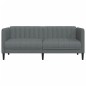 vidaXL Sofa 2-Sitzer Dunkelgrau Stoff vidaXL Sofa 2-Sitzer Dunkelgrau Stoff