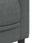 vidaXL Sofa 2-Sitzer Dunkelgrau Stoff vidaXL Sofa 2-Sitzer Dunkelgrau Stoff