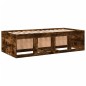 vidaXL Tagesbett mit Schubladen Räuchereiche 75x190 cm Holzwerkstoff vidaXL Tagesbett mit Schubladen Räuchereiche 75x190 cm Holzwerkstoff