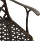 vidaXL 5-tlg. Bistro-Set Aluminiumguss Bronzen vidaXL 5-tlg. Bistro-Set Aluminiumguss Bronzen