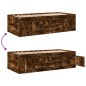 vidaXL Tagesbett mit Schubladen Räuchereiche 75x190 cm Holzwerkstoff vidaXL Tagesbett mit Schubladen Räuchereiche 75x190 cm Holzwerkstoff