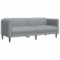 vidaXL 2-tlg. Sofagarnitur Hellgrau Stoff vidaXL 2-tlg. Sofagarnitur Hellgrau Stoff