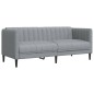 vidaXL 2-tlg. Sofagarnitur Hellgrau Stoff vidaXL 2-tlg. Sofagarnitur Hellgrau Stoff