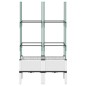 vidaXL Pflanzkübel mit Rankgitter Weiß 80x40x142,5 cm PP vidaXL Pflanzkübel mit Rankgitter Weiß 80x40x142,5 cm PP