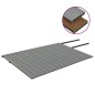 WPC Terrassendielen mit Zubehör Braun und Grau 30 m² 2,2 m WPC Terrassendielen mit Zubehör Braun und Grau 30 m² 2,2 m