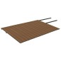 WPC Terrassendielen mit Zubehör Braun und Grau 30 m² 2,2 m WPC Terrassendielen mit Zubehör Braun und Grau 30 m² 2,2 m