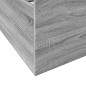 vidaXL Bettgestell mit Schubladen Grau Sonoma 140x190 cm Holzwerkstoff vidaXL Bettgestell mit Schubladen Grau Sonoma 140x190 cm Holzwerkstoff