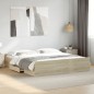 vidaXL Bettgestell mit Schubladen Sonoma-Eiche 180x200cm Holzwerkstoff vidaXL Bettgestell mit Schubladen Sonoma-Eiche 180x200cm Holzwerkstoff