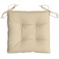 vidaXL Palettenkissen 2 Stk. Beige 50x50x7 cm Oxford-Gewebe vidaXL Palettenkissen 2 Stk. Beige 50x50x7 cm Oxford-Gewebe