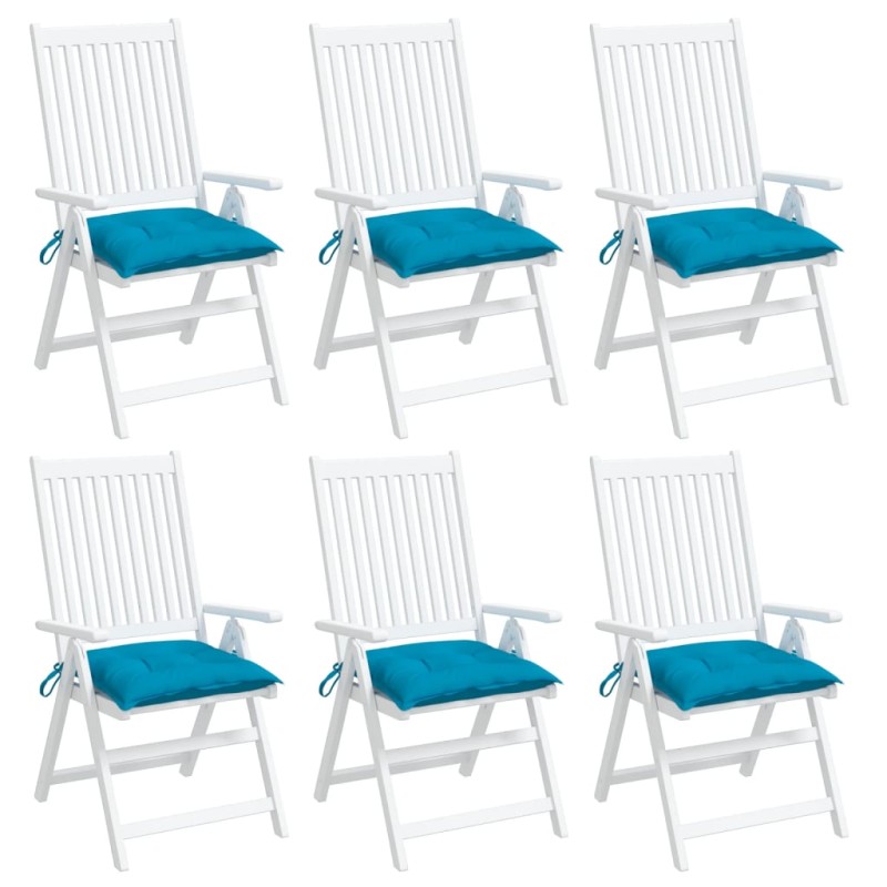 vidaXL Palettenkissen 6 Stk. Hellblau 50x50x7 cm Oxford-Gewebe vidaXL Palettenkissen 6 Stk. Hellblau 50x50x7 cm Oxford-Gewebe