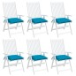 vidaXL Palettenkissen 6 Stk. Hellblau 50x50x7 cm Oxford-Gewebe vidaXL Palettenkissen 6 Stk. Hellblau 50x50x7 cm Oxford-Gewebe