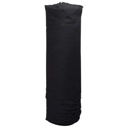 vidaXL Geotextil-Vlies Schwarz 1x10 m Polyesterfaser