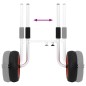 vidaXL Kajak-Trolley Abnehmbar 100 kg Aluminium vidaXL Kajak-Trolley Abnehmbar 100 kg Aluminium