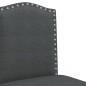 vidaXL Barstühle 2 Stk. Massivholz Gummibaum und Stoff vidaXL Barstühle 2 Stk. Massivholz Gummibaum und Stoff