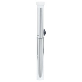 vidaXL Bodenhülse für Sonnenschirm mit 40-50 mm Mast Silbern Aluminum