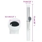 vidaXL Bodenhülse für Sonnenschirm mit 40-50 mm Mast Silbern Aluminum vidaXL Bodenhülse für Sonnenschirm mit 40-50 mm Mast Silbern Aluminum