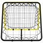 vidaXL Fußball-Rebounder Doppelseitig Verstellbar Gelb Schwarz Stahl vidaXL Fußball-Rebounder Doppelseitig Verstellbar Gelb Schwarz Stahl