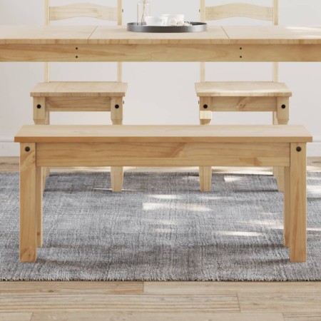 vidaXL Essbank Panama 105x30x45 cm Massivholz Kiefer