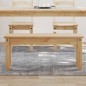 vidaXL Essbank Panama 105x30x45 cm Massivholz Kiefer vidaXL Essbank Panama 105x30x45 cm Massivholz Kiefer