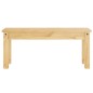 vidaXL Essbank Panama 105x30x45 cm Massivholz Kiefer vidaXL Essbank Panama 105x30x45 cm Massivholz Kiefer
