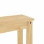 vidaXL Essbank Panama 105x30x45 cm Massivholz Kiefer vidaXL Essbank Panama 105x30x45 cm Massivholz Kiefer