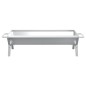 vidaXL Grill Silbern 118x42x30,5 cm Edelstahl vidaXL Grill Silbern 118x42x30,5 cm Edelstahl