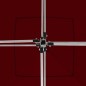 vidaXL Profi-Partyzelt Faltbar mit Wänden Aluminium 3×3m Weinrot vidaXL Profi-Partyzelt Faltbar mit Wänden Aluminium 3×3m Weinrot