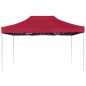 vidaXL Profi-Partyzelt Faltbar Aluminium 4,5x3 m Weinrot vidaXL Profi-Partyzelt Faltbar Aluminium 4,5x3 m Weinrot