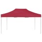 vidaXL Profi-Partyzelt Faltbar Aluminium 4,5x3 m Weinrot vidaXL Profi-Partyzelt Faltbar Aluminium 4,5x3 m Weinrot