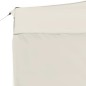 vidaXL Profi-Partyzelt Faltbar mit Wänden Aluminium 4,5x3 m Creme vidaXL Profi-Partyzelt Faltbar mit Wänden Aluminium 4,5x3 m Creme