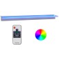 vidaXL Wasserfall-Element mit RGB LEDs Edelstahl 108 cm vidaXL Wasserfall-Element mit RGB LEDs Edelstahl 108 cm