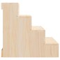 vidaXL Haustiertreppe 40x49x47 cm Massivholz Kiefer vidaXL Haustiertreppe 40x49x47 cm Massivholz Kiefer