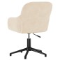 vidaXL Esszimmerstühle 2 Stk. Drehbar Creme Samt vidaXL Esszimmerstühle 2 Stk. Drehbar Creme Samt