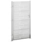 vidaXL Gartentor 100x200 cm Edelstahl vidaXL Gartentor 100x200 cm Edelstahl