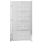 vidaXL Gartentor 100x200 cm Edelstahl vidaXL Gartentor 100x200 cm Edelstahl