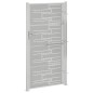 vidaXL Gartentor 100x200 cm Edelstahl vidaXL Gartentor 100x200 cm Edelstahl