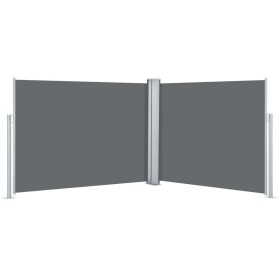 vidaXL Ausziehbare Seitenmarkise Anthrazit 140 x 1000 cm