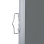vidaXL Ausziehbare Seitenmarkise Anthrazit 140 x 1000 cm vidaXL Ausziehbare Seitenmarkise Anthrazit 140 x 1000 cm