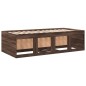 vidaXL Tagesbett Schubladen Braun Eiche-Optik 75x190 cm Holzwerkstoff vidaXL Tagesbett Schubladen Braun Eiche-Optik 75x190 cm Holzwerkstoff