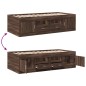 vidaXL Tagesbett Schubladen Braun Eiche-Optik 75x190 cm Holzwerkstoff vidaXL Tagesbett Schubladen Braun Eiche-Optik 75x190 cm Holzwerkstoff