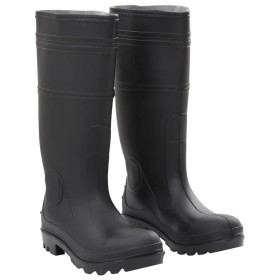 vidaXL Gummistiefel Schwarz Größe 39 PVC