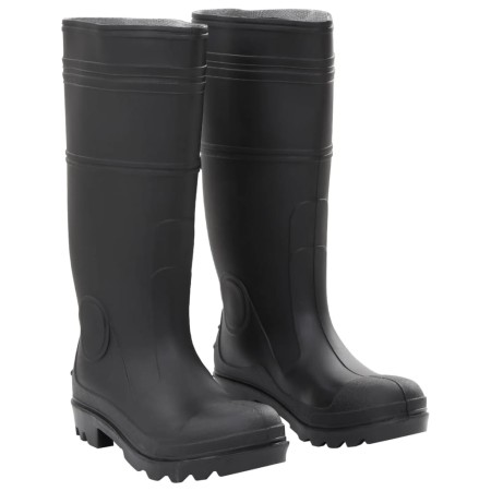 vidaXL Gummistiefel Schwarz Größe 39 PVC