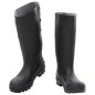 vidaXL Gummistiefel Schwarz Größe 39 PVC vidaXL Gummistiefel Schwarz Größe 39 PVC