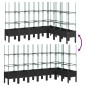 vidaXL Pflanzkübel mit Rankgitter Schwarz 200x160x142,5 cm PP vidaXL Pflanzkübel mit Rankgitter Schwarz 200x160x142,5 cm PP