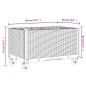 vidaXL Pflanzkasten mit Rollen Schwarz 80x50x54 cm PP vidaXL Pflanzkasten mit Rollen Schwarz 80x50x54 cm PP