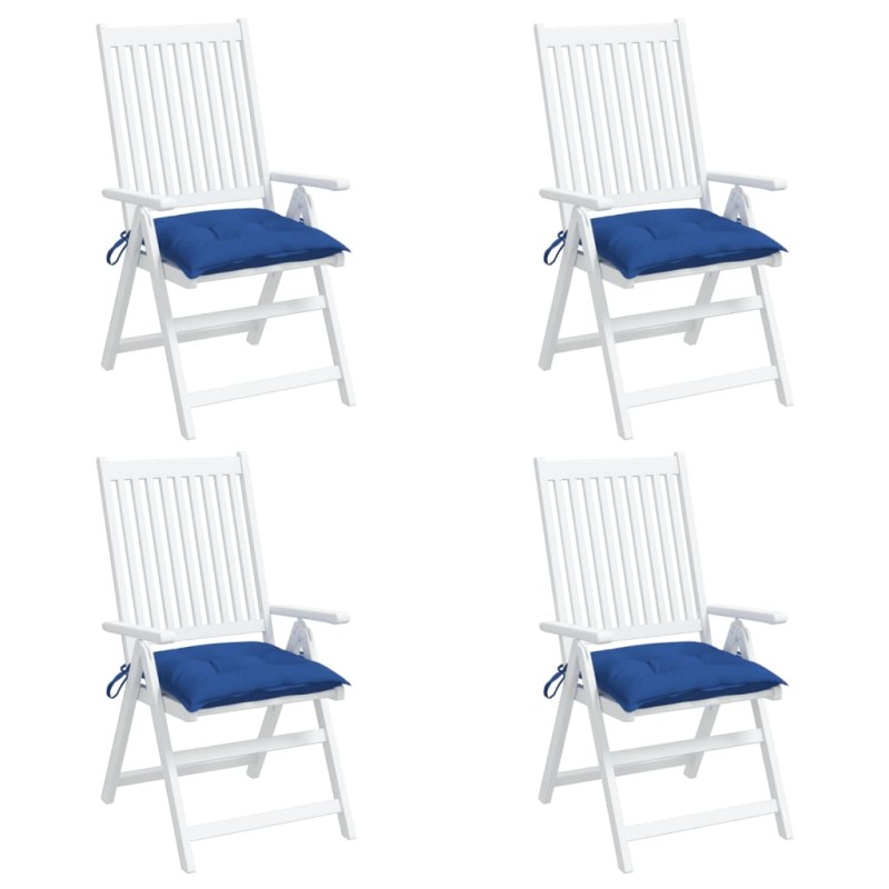 vidaXL Palettenkissen 4 Stk. Blau 50x50x7 cm Oxford-Gewebe vidaXL Palettenkissen 4 Stk. Blau 50x50x7 cm Oxford-Gewebe
